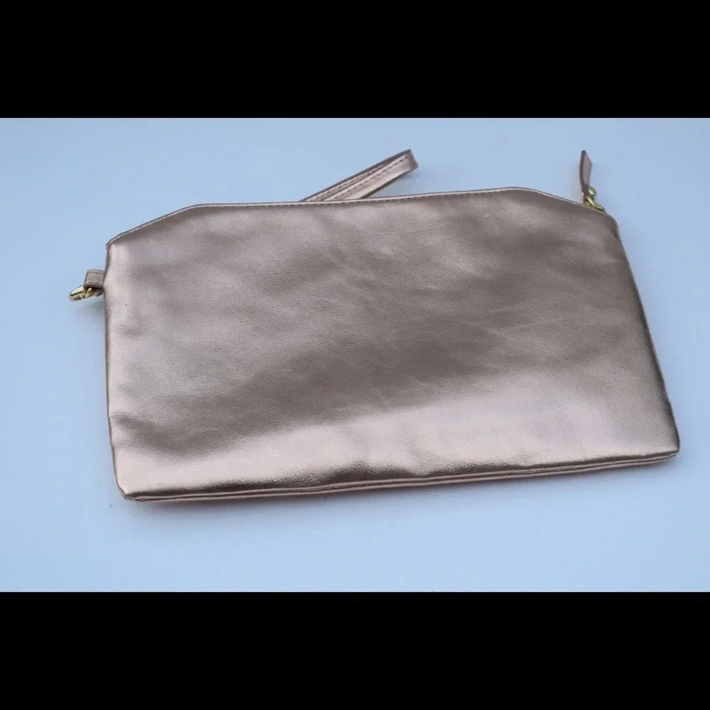 LODIS leather clutch